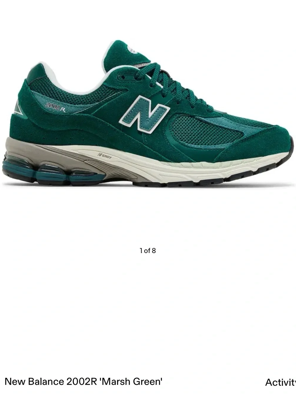 New Balance Men's Dark Green Suede & Mesh Sneakers